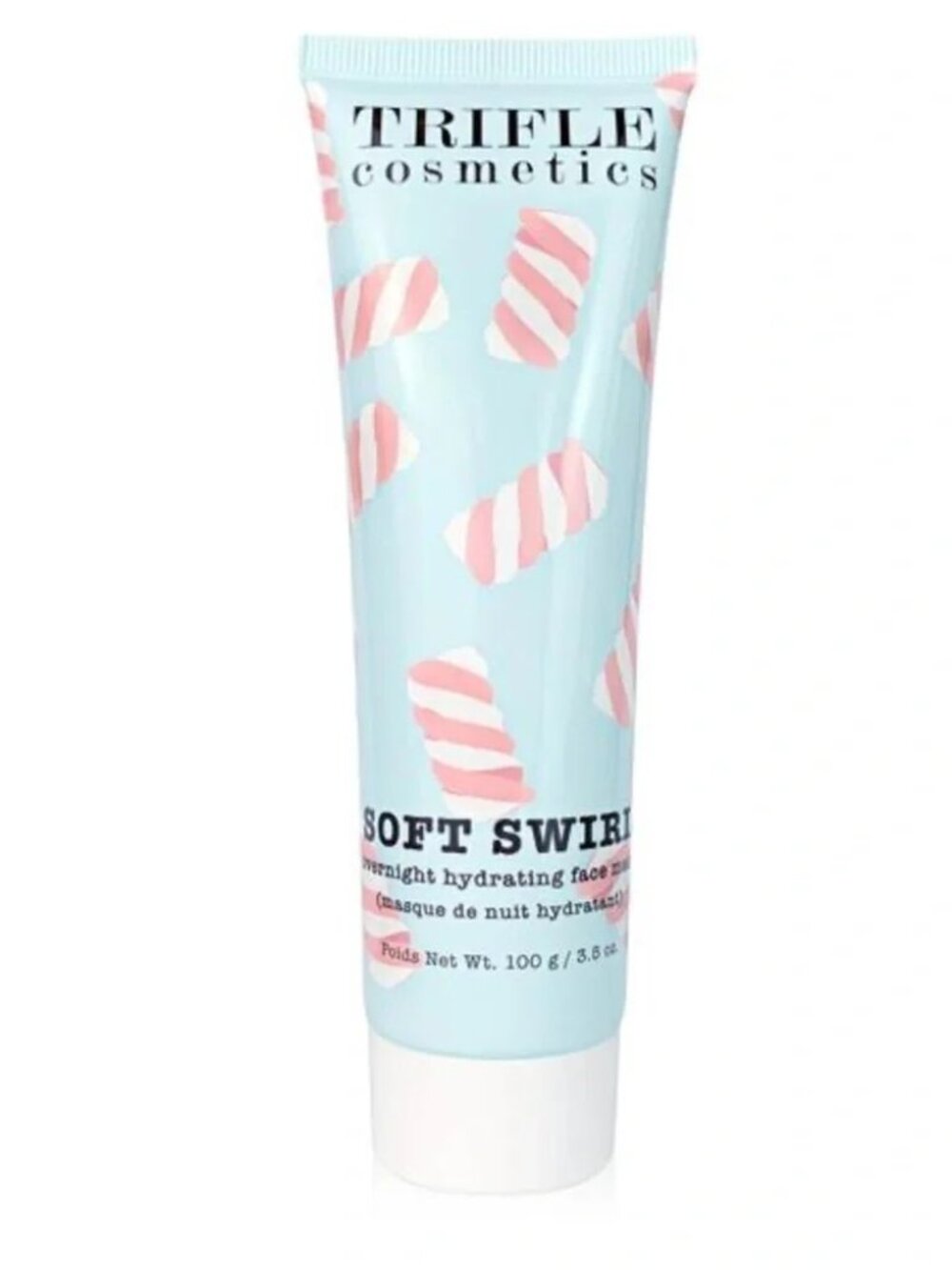 Trifle Cosmetics Soft Swirl Overnight Hydrating Face Mask 3.5oz-NEW